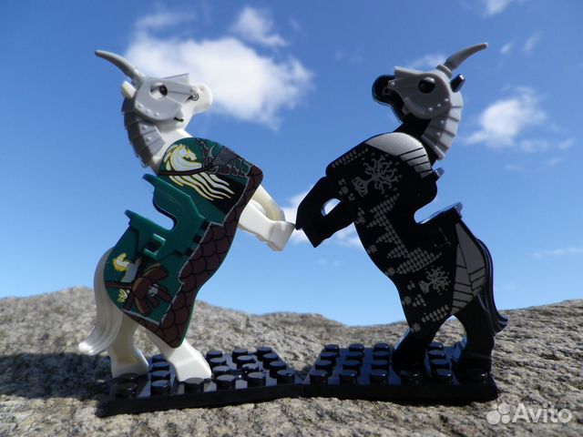 Лего Властелин Колец лошади Рохана и Гондора