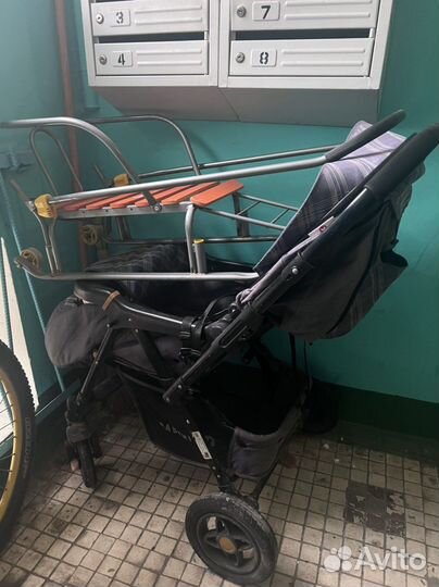 Прогулочная коляска бу можно на запчасти