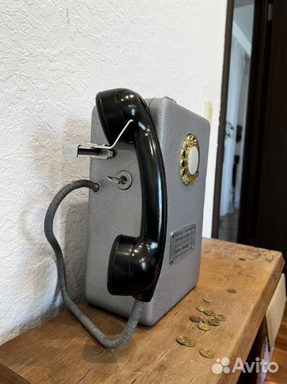 Таксофон GSM с симкой /Ест 2коп СССР /Звонит/Амт69