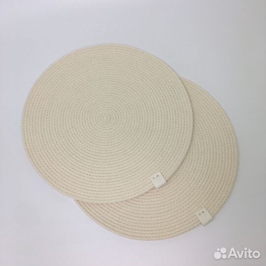 Салфетки сервировочные из хлопкового шнура