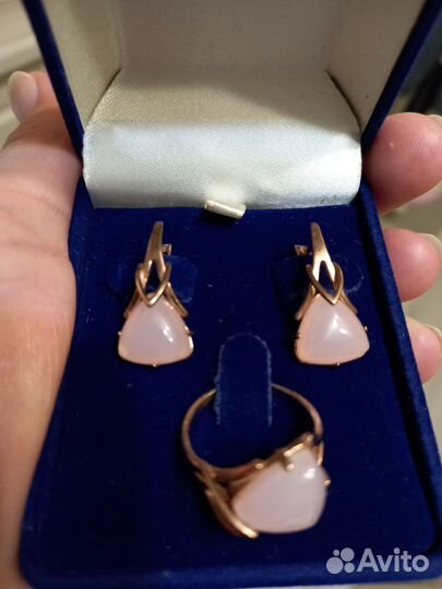 Серьги и кольцо серебро 925, комплекты, подвеска