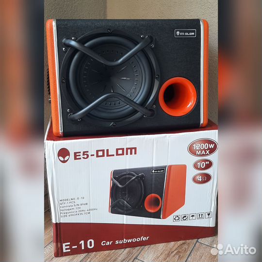 Активный сабвуфер 1200w E5-Olom E-10