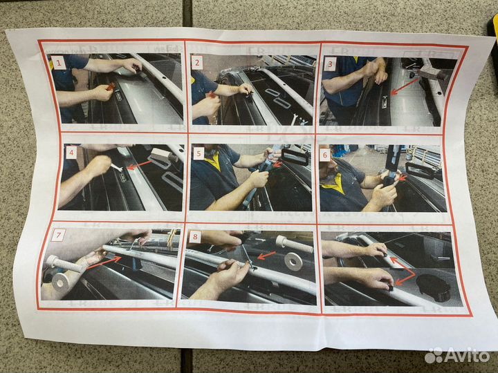 Рейлинги на Nissan X-trail T32 серебристые