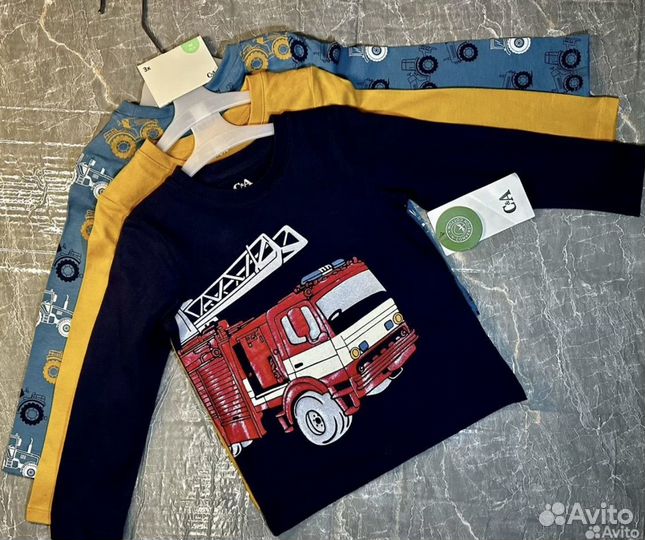 Лонгслив для мальчика C&A 92