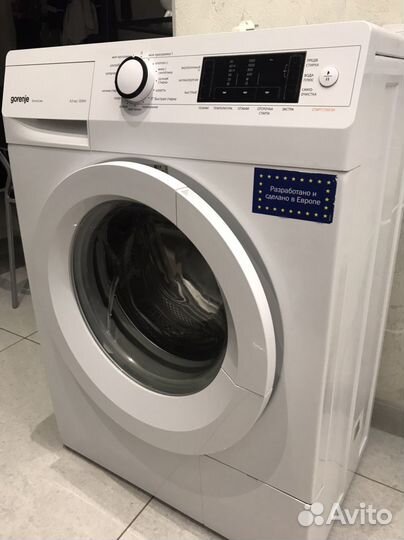 Стиральная машина gorenje 6,5л, узкая