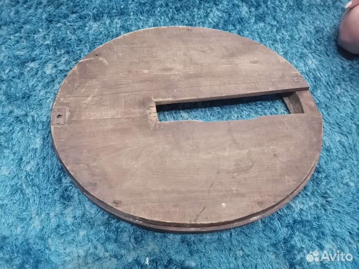 Старинная овальная рама под зеркало резьба