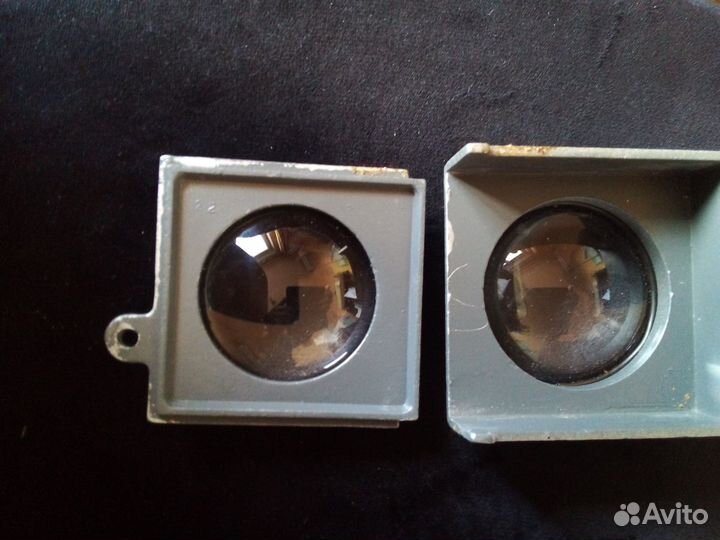 2 линзы лупы сильное увеличение СССР