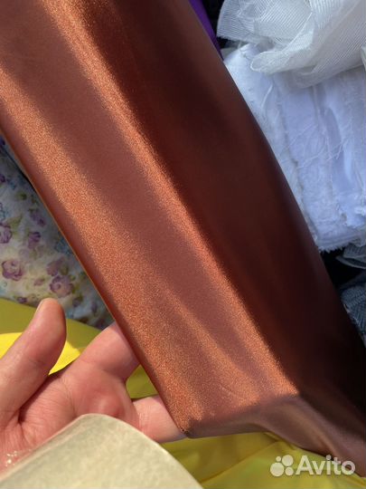 Ткань caddy креп сатин габардин