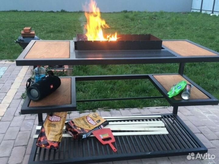 Мангал, мангал с крышей и казаном под ключ, тандыр