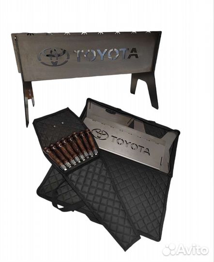 Мангал, шампура, набор для отдыха