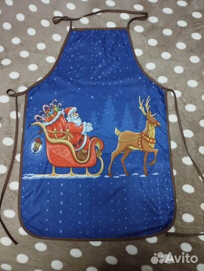 Фартуки рукавички прихватки полотенца новогодние