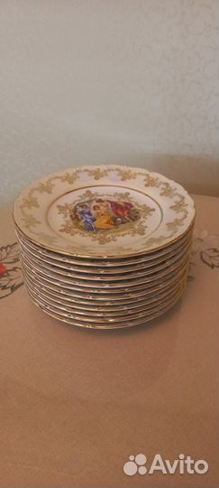 Тарелки из сервиза Мадонна (Чехия)