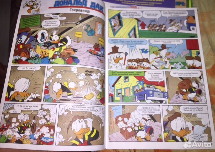 Старые комиксы Микки Маус