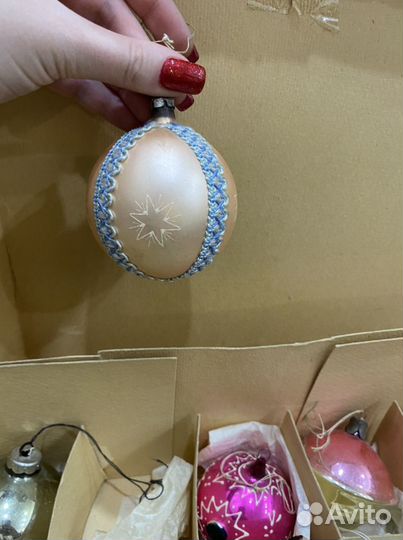 Елочные шары СССР