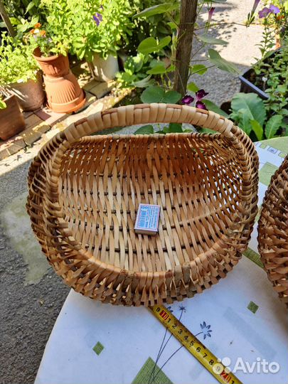 Корзина плетёная (ручная работа)