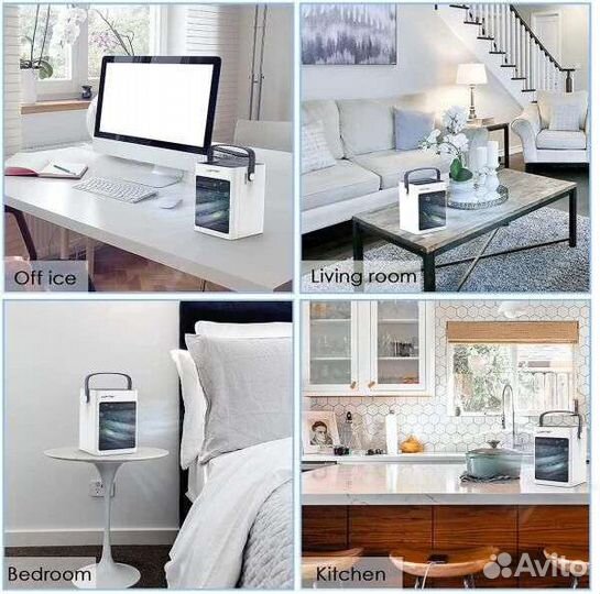 Портативный кондиционер и мини увлажнитель воздуха