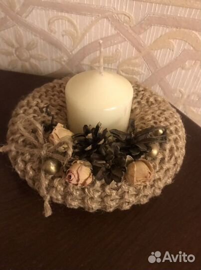 Подсвечник (ручная работа)