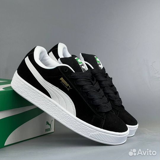 Кроссовки Puma Suede XL black