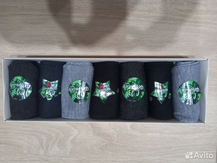 Подарочный бокс носок для мужчин на 23 февраля