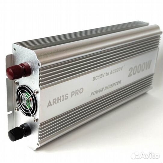 Преобразователь 12-220 Arhis Pro 2000 W инвертор