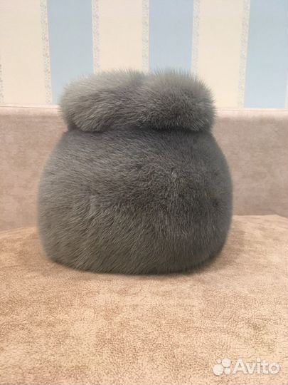 Шапка норковая женская