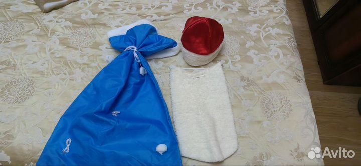 Костюм деда мороза взрослый