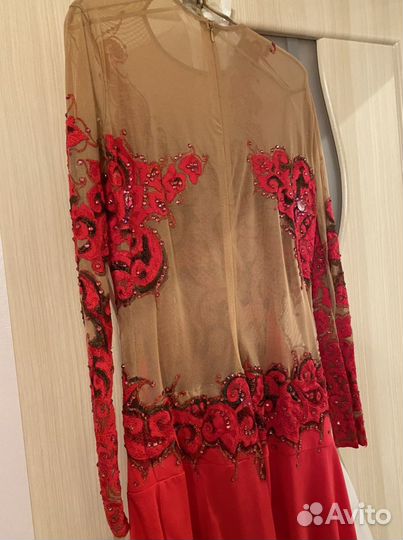 Гимнастическое (бальное) платье -купальник