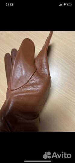 Перчатки женские натуральная кожа 8 размер