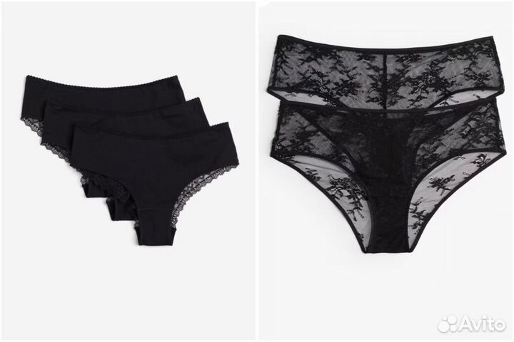Трусы 2 комплекта hm L
