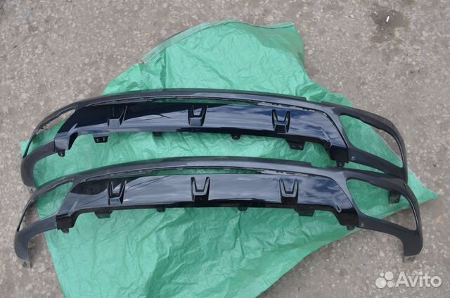 Накладка заднего бампера BMW X5 G05 M-paket