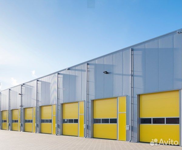 Секционные промышленные ворота