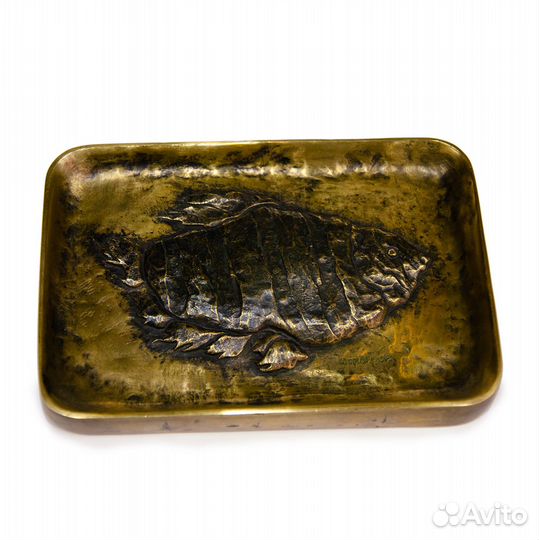 Пепельница бронза