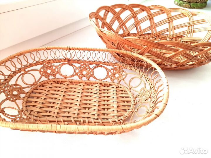 Ваза плетеная из ивовой лозы