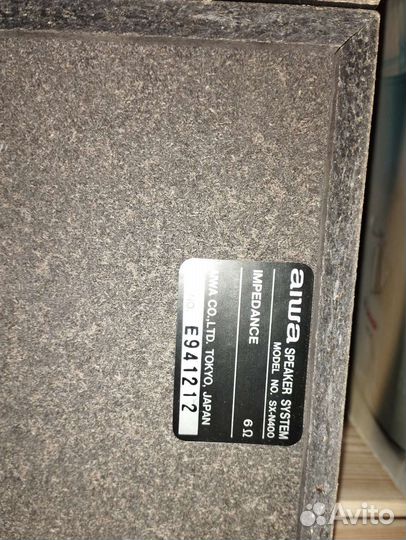 Музыкальный центр aiwa nsx-380