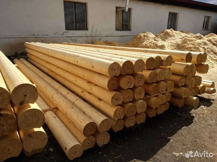 Оцилиндрованное бревно