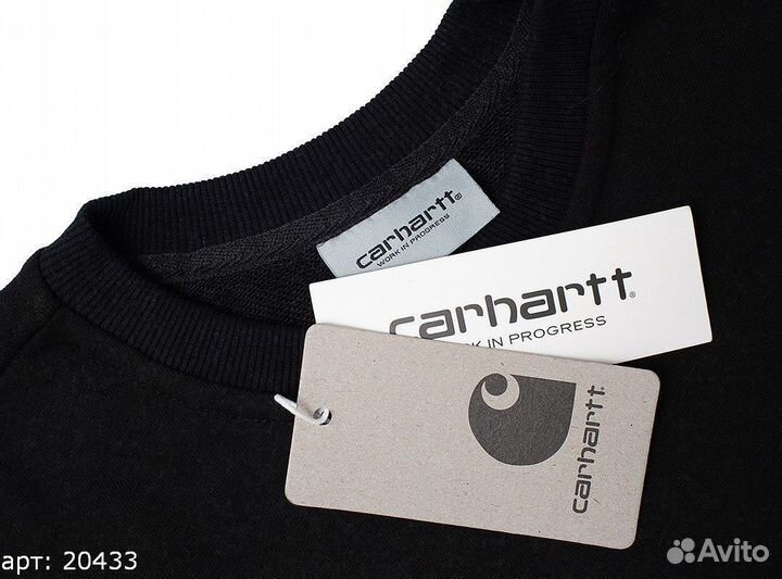 Свитшот Carhartt green brnd Чёрный