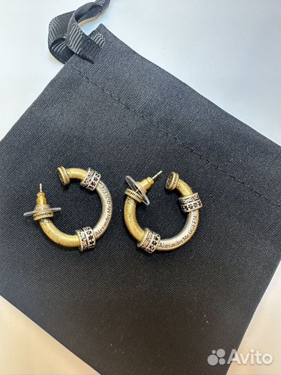 Alexander mcqueen серьги