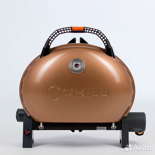 Гриль газовый O-grill 500MT bicolor черный-золото