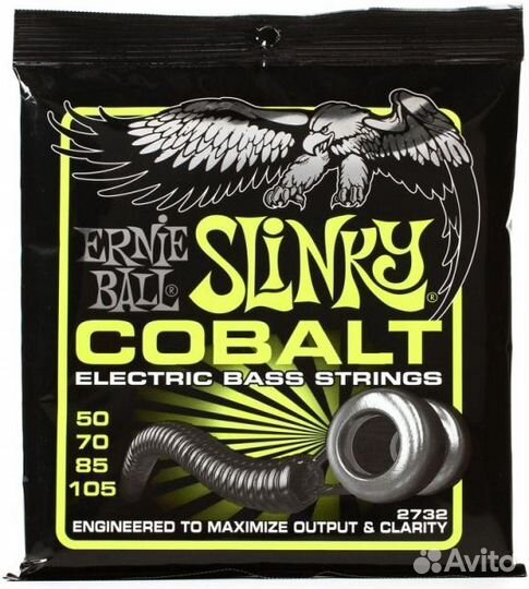 Струны бас 50-105 Ernie Ball 2732 Cobalt