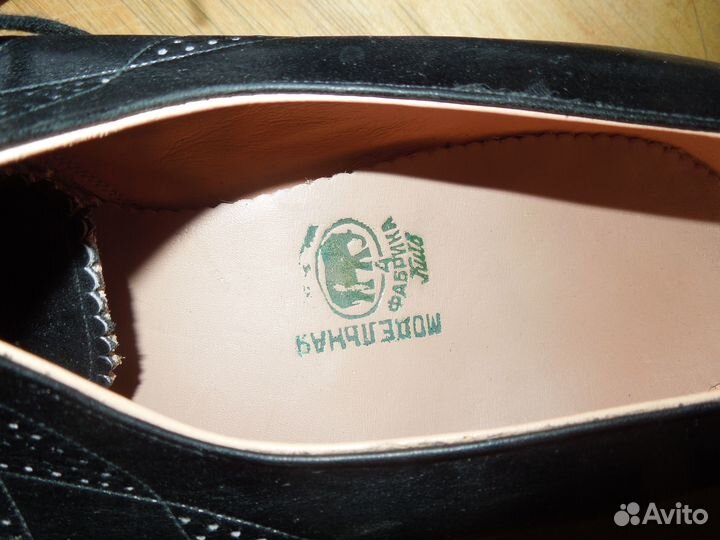 Ботинки ретро 40-50гг Новые кожа