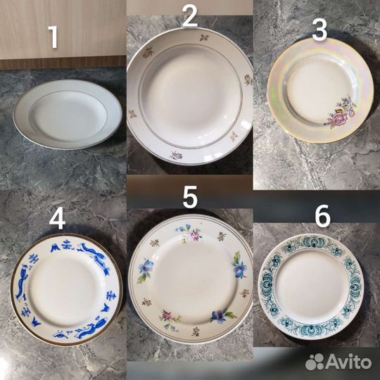 Посуда Тарелки, кружки, стаканы, рюмки