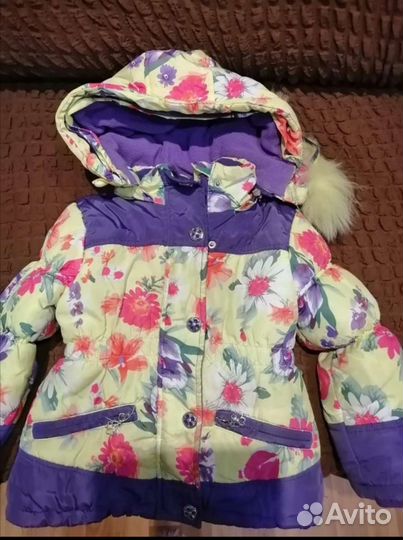 Зимний костюм для девочки