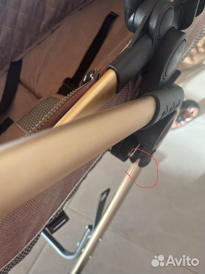 Детская коляска трансформер 2 в 1 luxmom