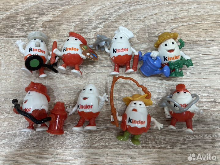 Киндер сюрприз 90-х годов и др