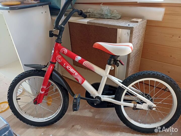 Детский велосипед б/у радиус колёс 16