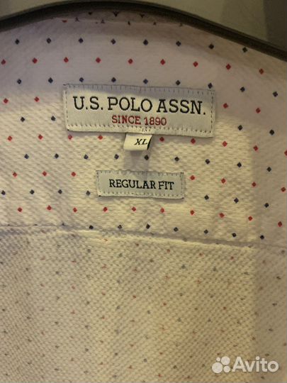 Рубашка us polo мужская