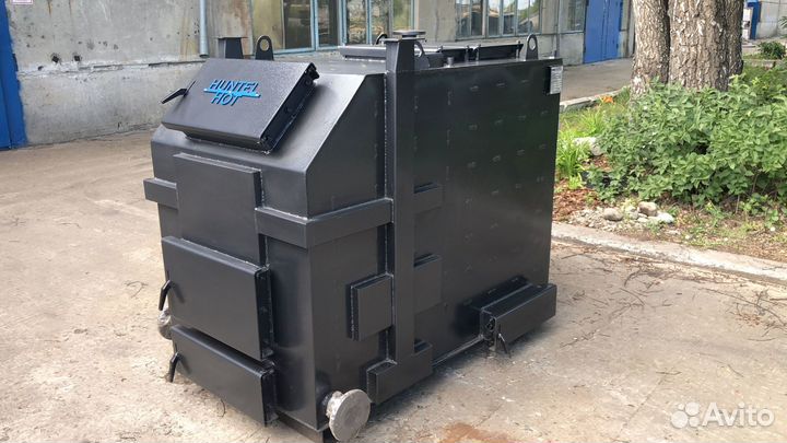 Твердотопливный котёл длительного горения