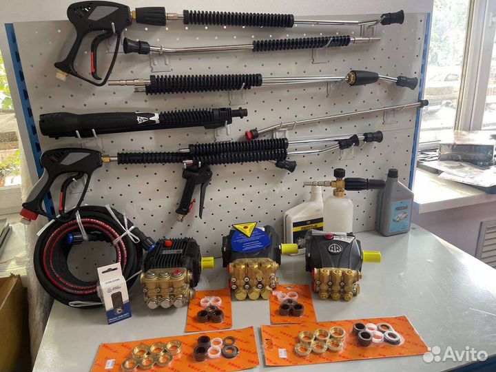 Комплектующие для проф. моек высокого давления