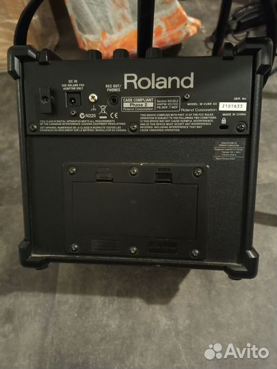 Комбоусилитель roland micro cube gx
