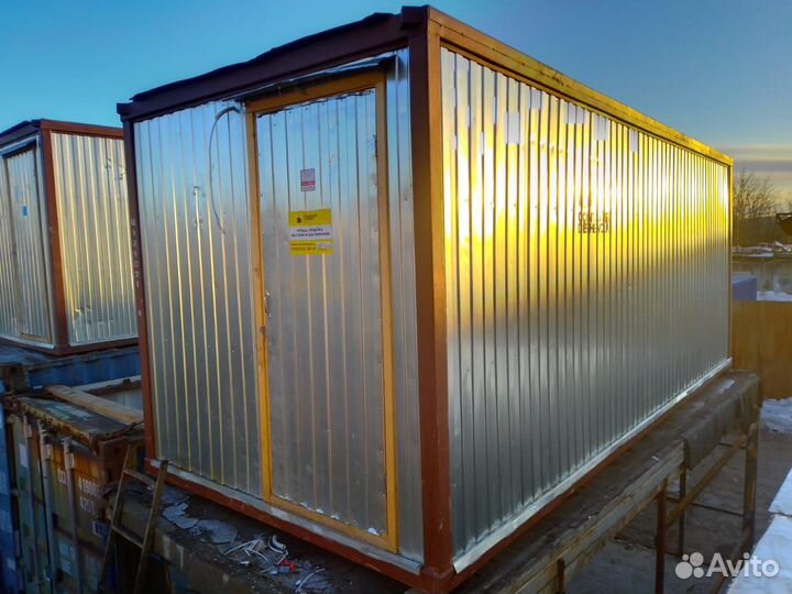 Утепленная бу бытовка
